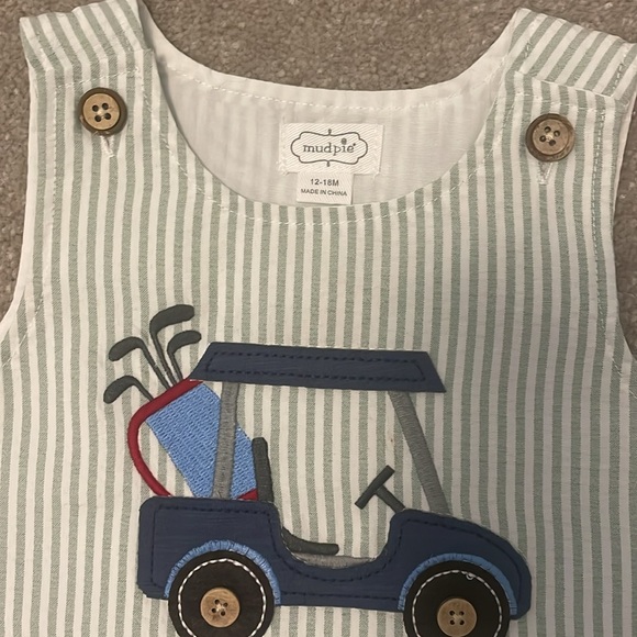 Mud Pie Golf onesie - Picture 2 of 2